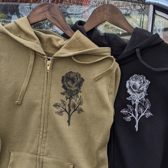 Fitted Zip Hoodie - Picture 2 of 4